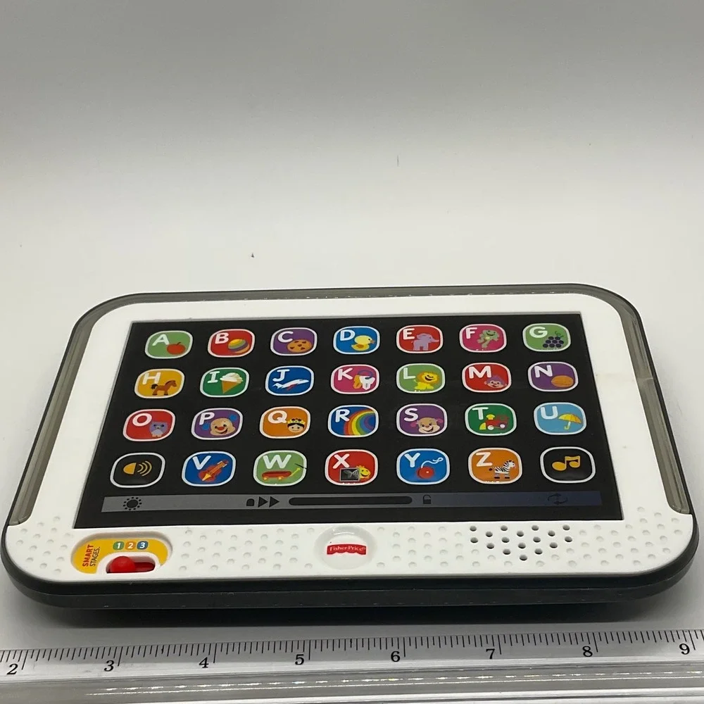 Fisher-Price ABC Learning Tablet Educational Toy Lights Sounds Smart‎ Stages